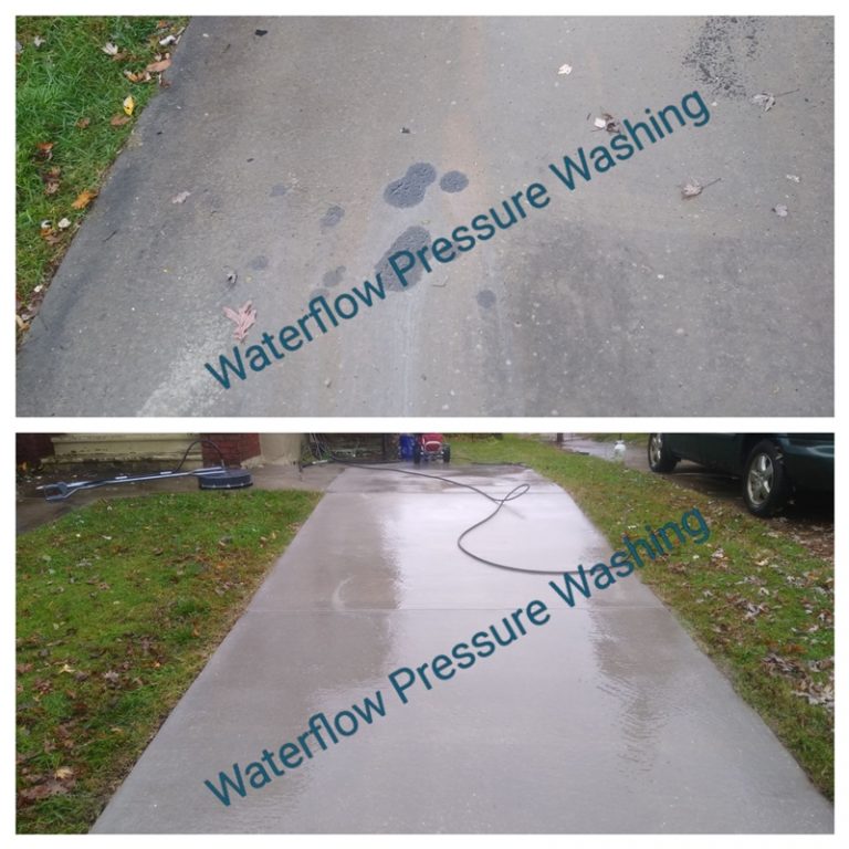 Driveway power Washing company | Waterflow Pressure Washing