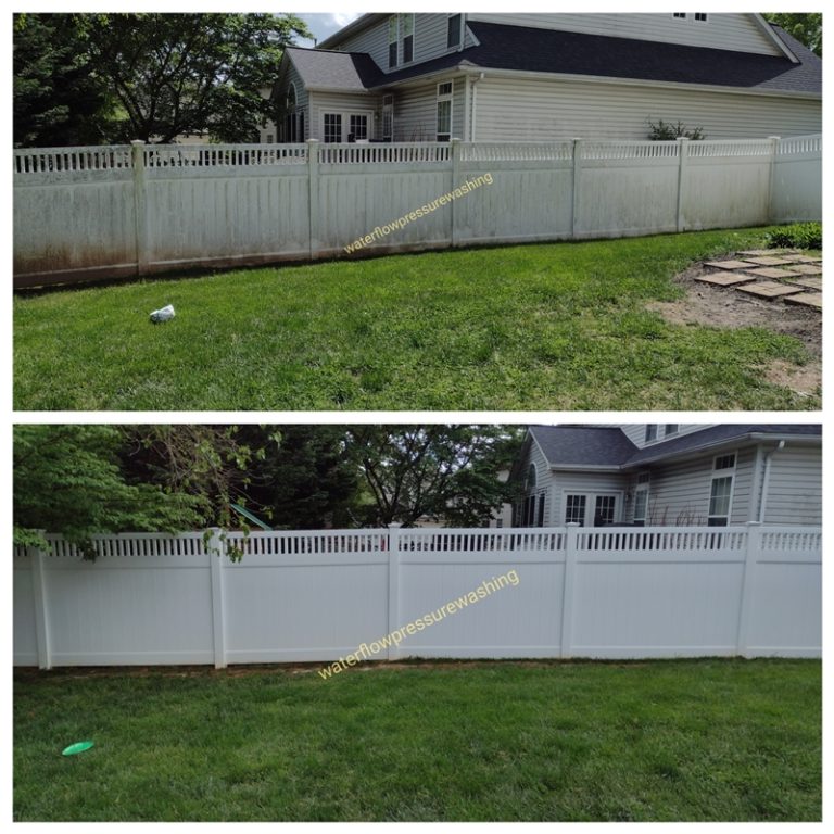 Fence cleaning