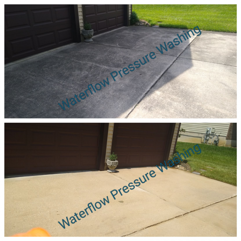 driveway pressure washing