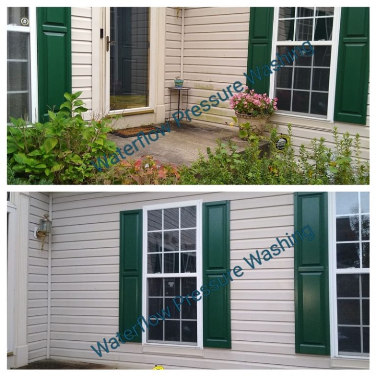 Whole house power washing baltimore | Waterflow Pressure Washing