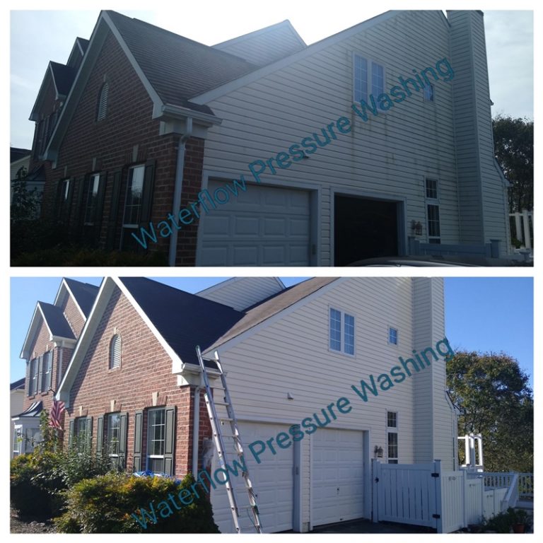 Whole house power washing | Waterflow Pressure Washing