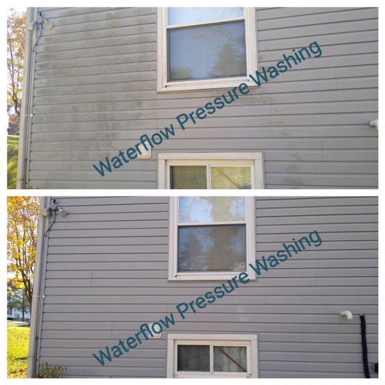 Whole house power washing owings mills | Waterflow Pressure Washing