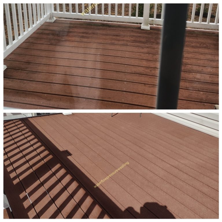 deck cleaning
