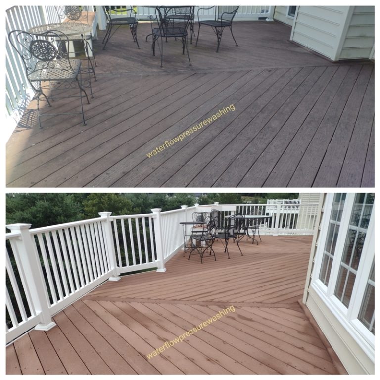 deck cleaning