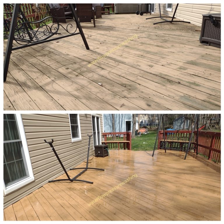 deck pressure washing services