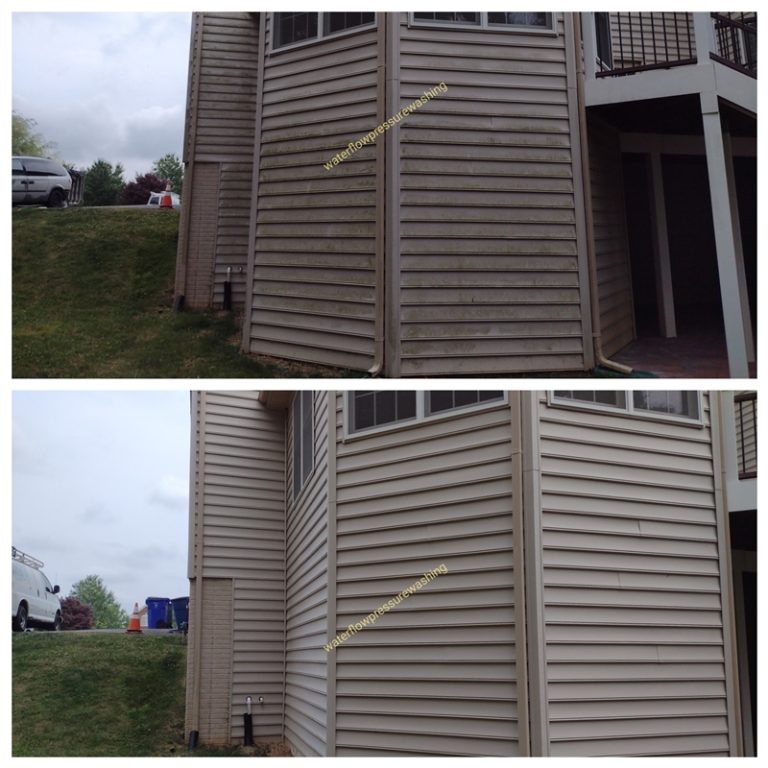 home siding powerwashing