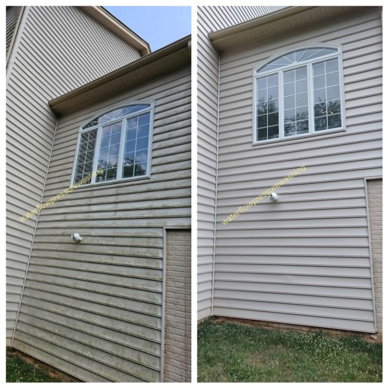 power washing siding