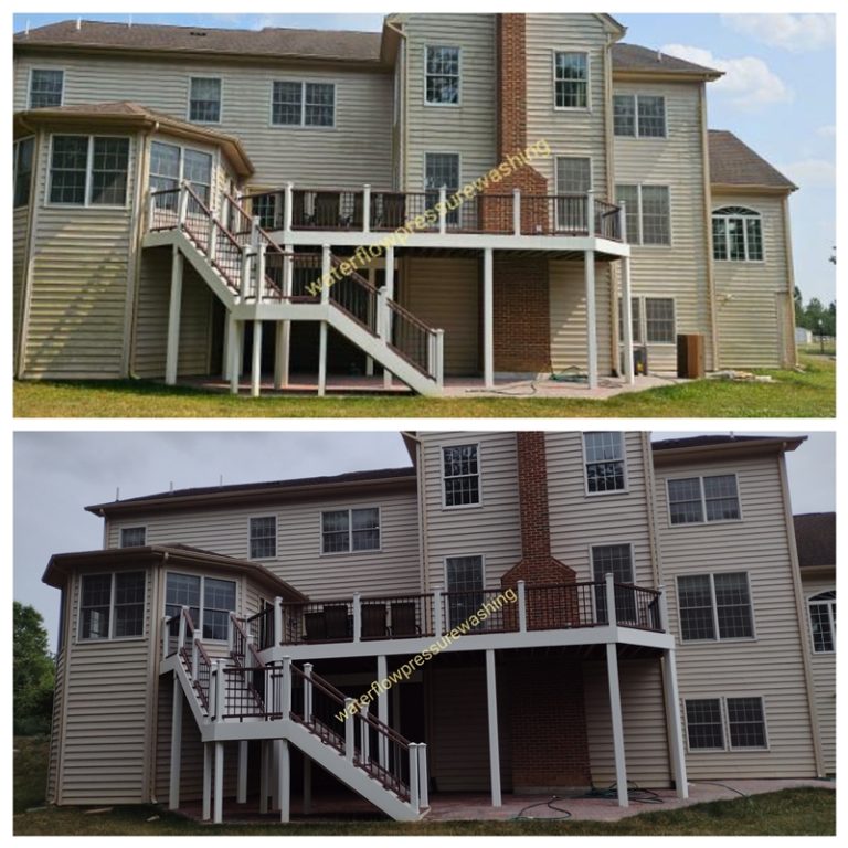 whole house pressure washing